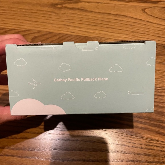 Cathay Pacific Pullback Wooden Toy Plane - Picture 8 of 8